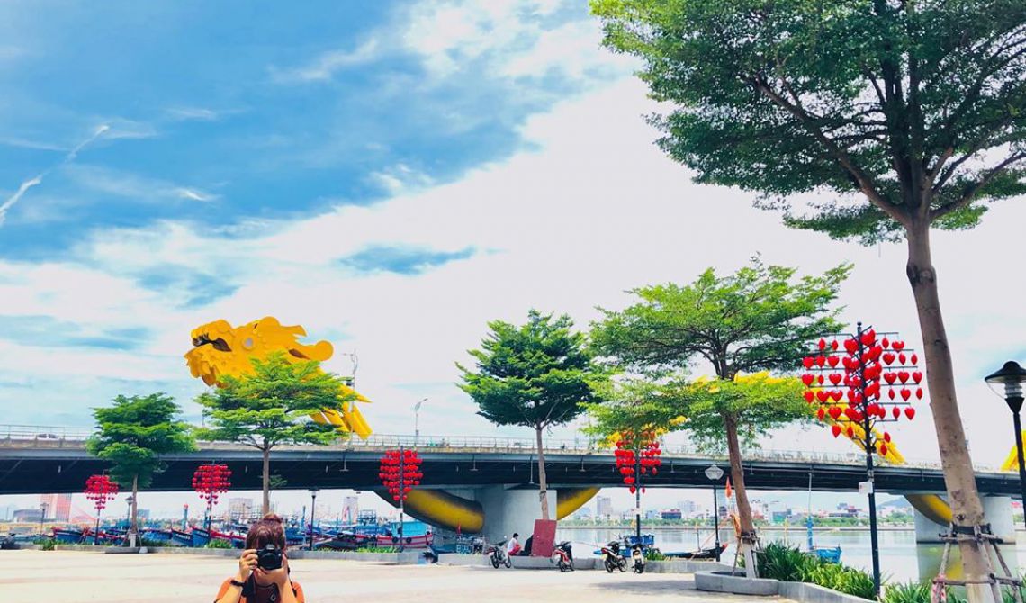 Dragon bridge, Da Nang, Vietnam
